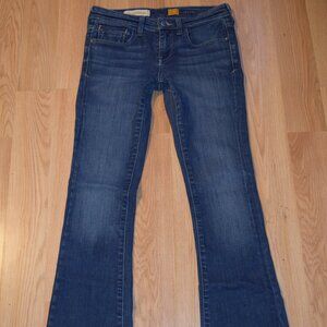 Pilcro and the letterpress Stet boot cut jeans Sz. 27 EUC